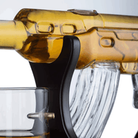 Rifle Wine Bottle + Decanter