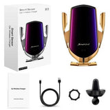 2-IN-1 Wireless Automatic Sensor Car Charger