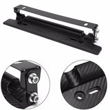 Universal Racing Carbon Fiber Adjustable Number Car License Plate Frame Holder
