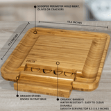 Pamap -Bamboo Cheese Cutting Board Set