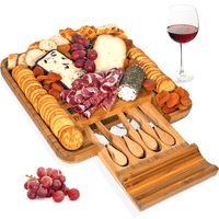 Pamap -Bamboo Cheese Cutting Board Set