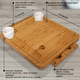 Pamap -Bamboo Cheese Cutting Board Set