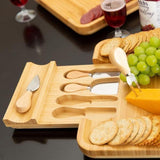 Pamap -Bamboo Cheese Cutting Board Set