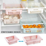 Pull-out refrigerator storage box