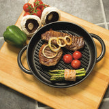 The Whatever Pan - Cast Aluminium Griddle Pan with Glass Lid